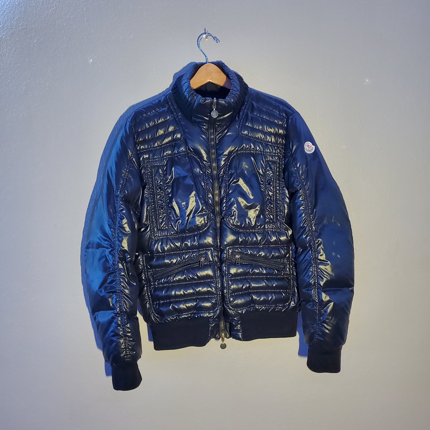 Moncler Reversible Down Fur Jacket