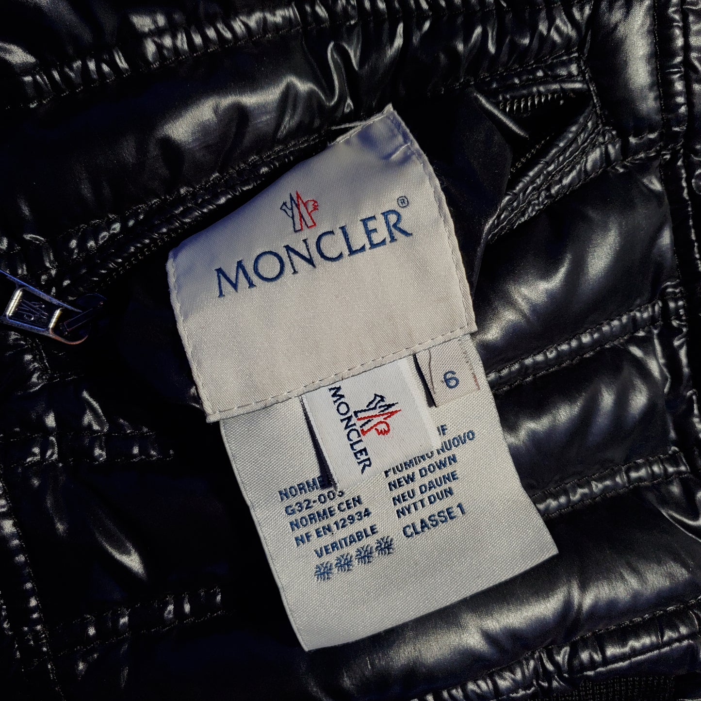 Moncler Reversible Down Fur Jacket