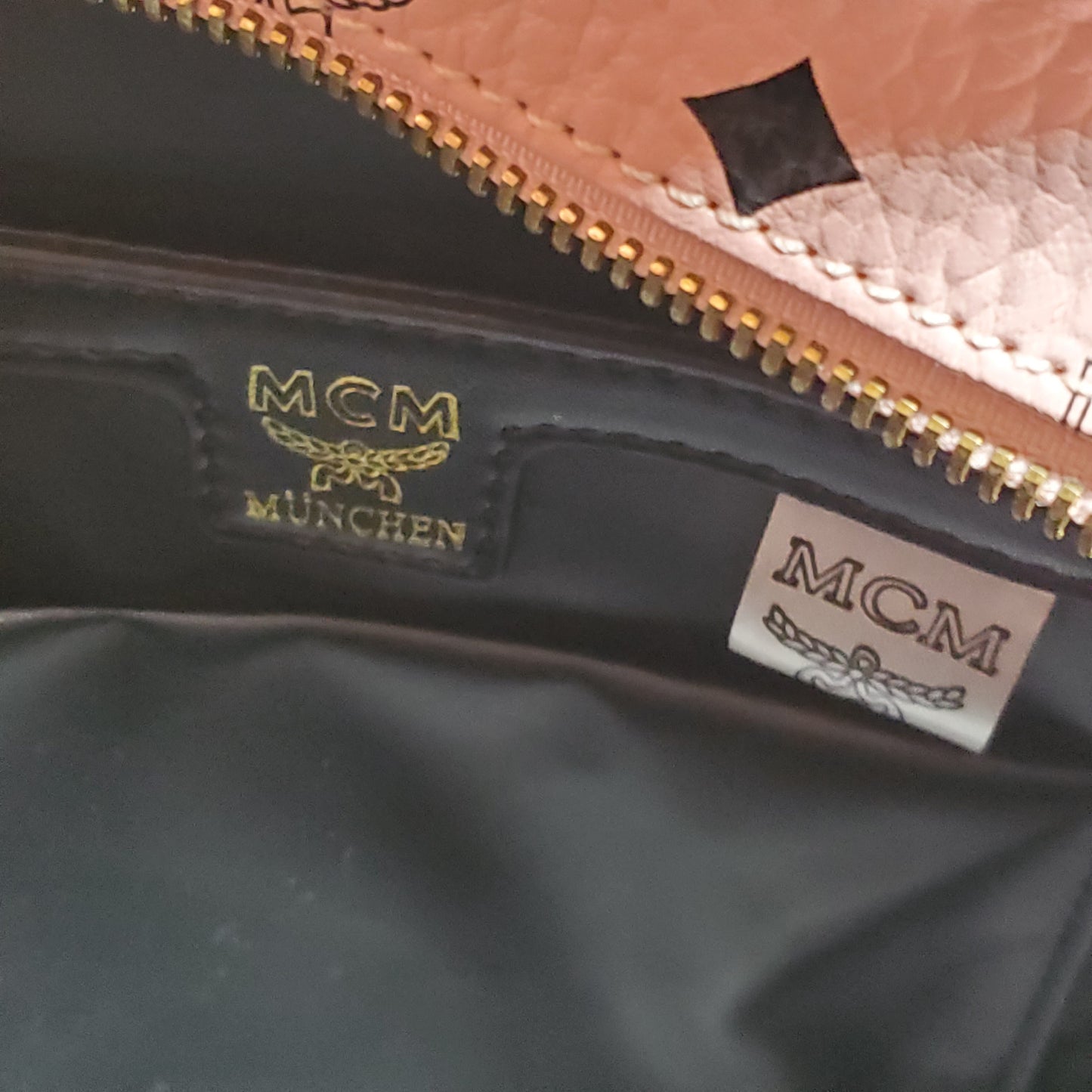 MCM Pink Viestos Stark Backpack