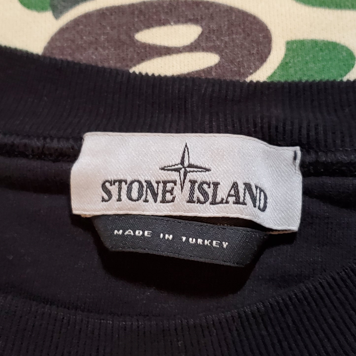 Stone Island Black Crewneck