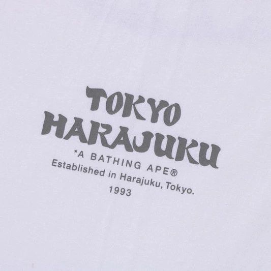 Bape Harajuku Store-Exclusive Durama Shirt (White)
