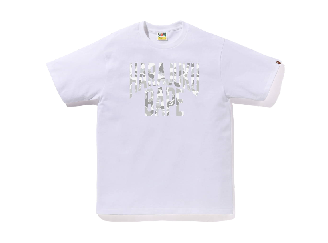 Bape Harajuku Store-Exclusive NYC Logo Shirt (White)