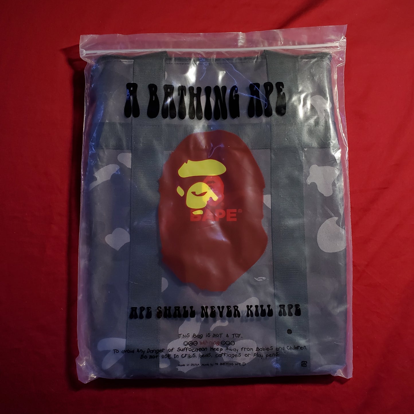 Bape ABC Black Duffel
