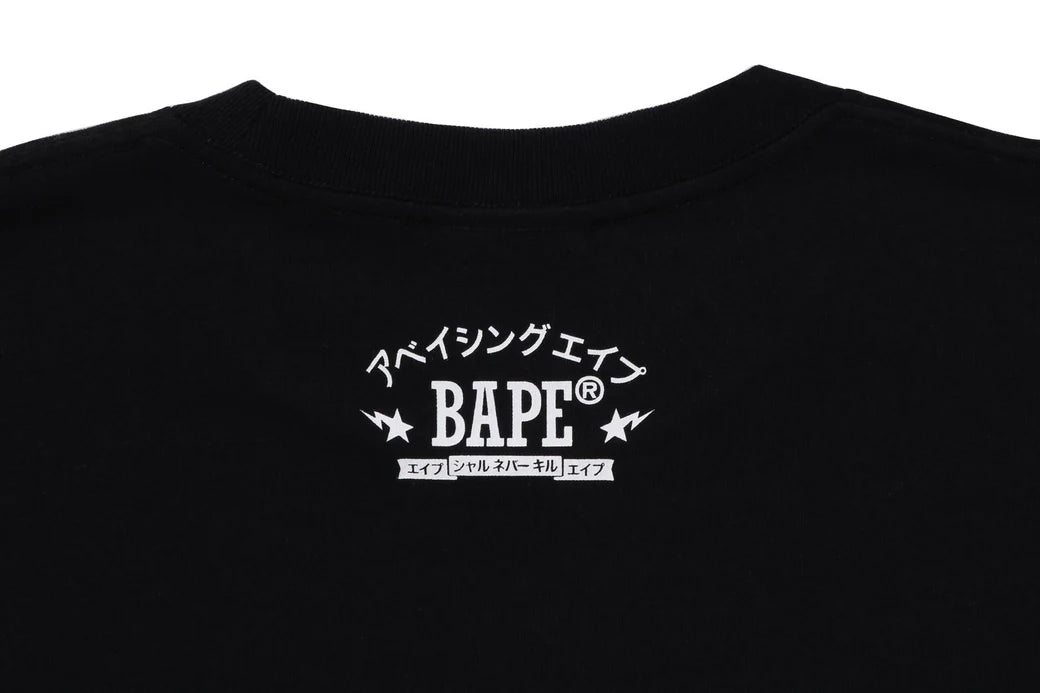 Bape City Tee Ape Head Shirt (Black)