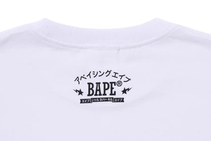 Bape City Tee Ape Head Shirt (White)