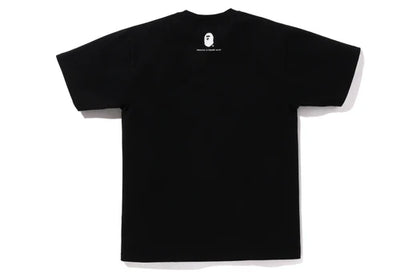 Bape Camo Go Ape Pointer College Shirt (Black)