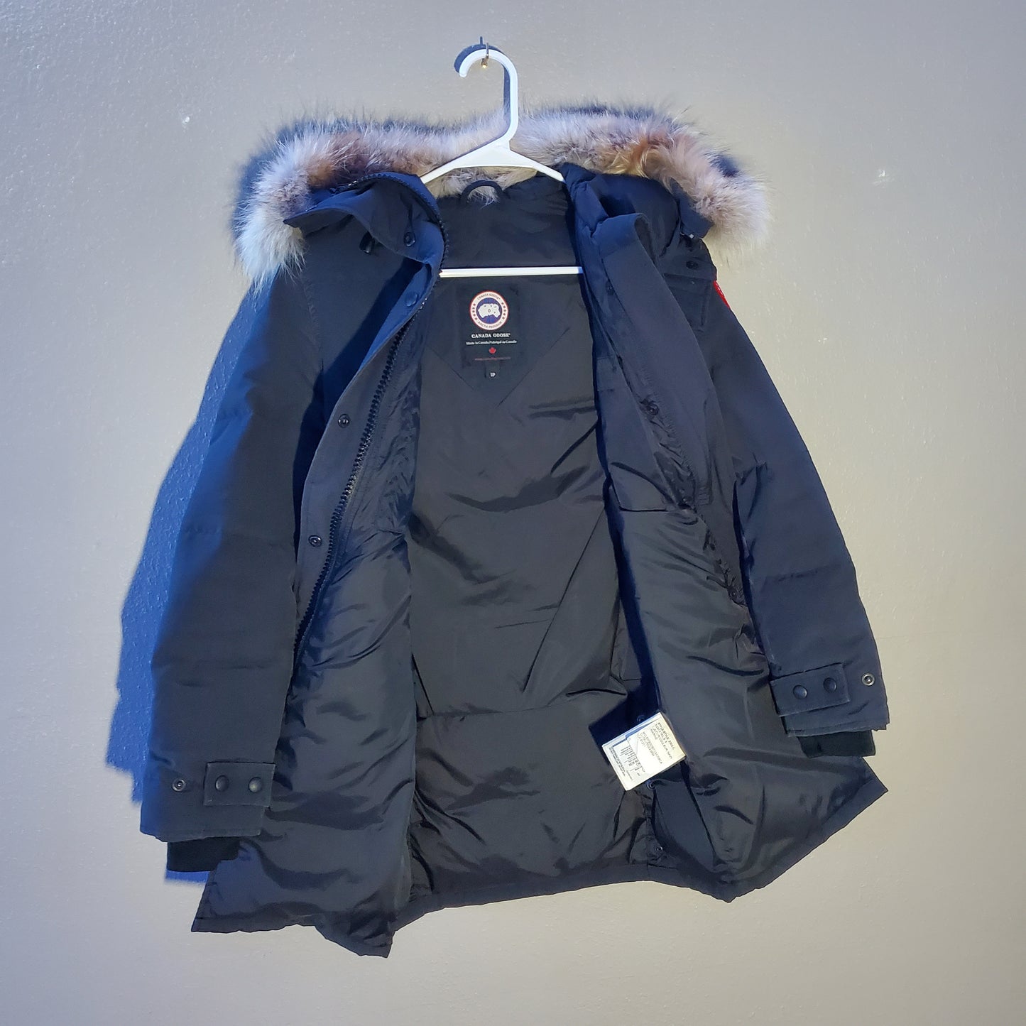 Canada Goose Down Parka with Fur Hood (womens)