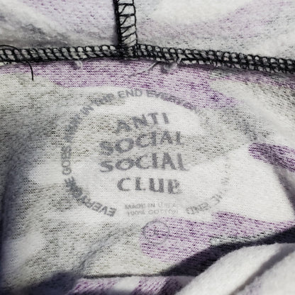 Anti Social Social Club Purple Camo Pullover Hoodie SS20