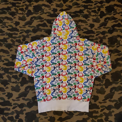 Bape Rainbow Milo Camo Fullzip Hoodie '06