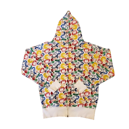 Bape Rainbow Milo Camo Fullzip Hoodie '06