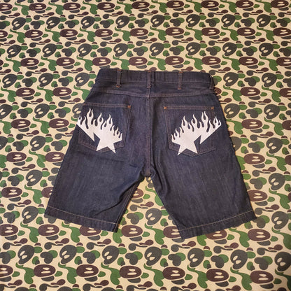 Bape Fire Sta Jean Shorts Early 2000s