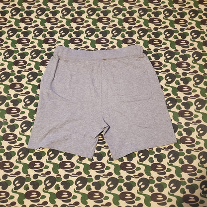 Bape Pirate Grey Cotton Shorts