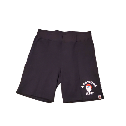 Bape Pirate Black Cotton Shorts