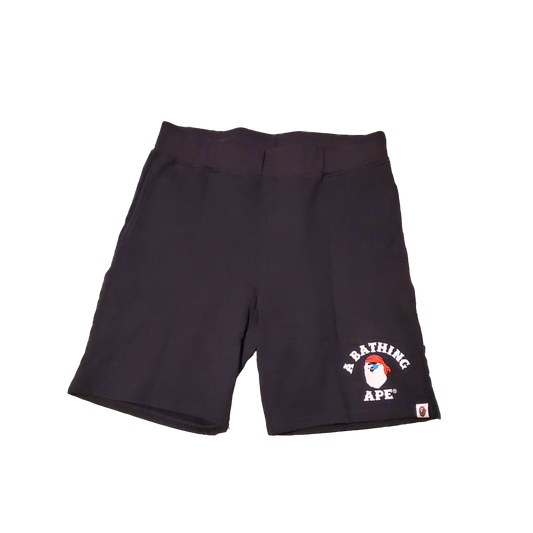 Bape Pirate Black Cotton Shorts