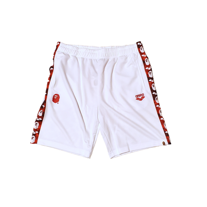 Bape x Arena Polyester Jersey Shorts Brand New