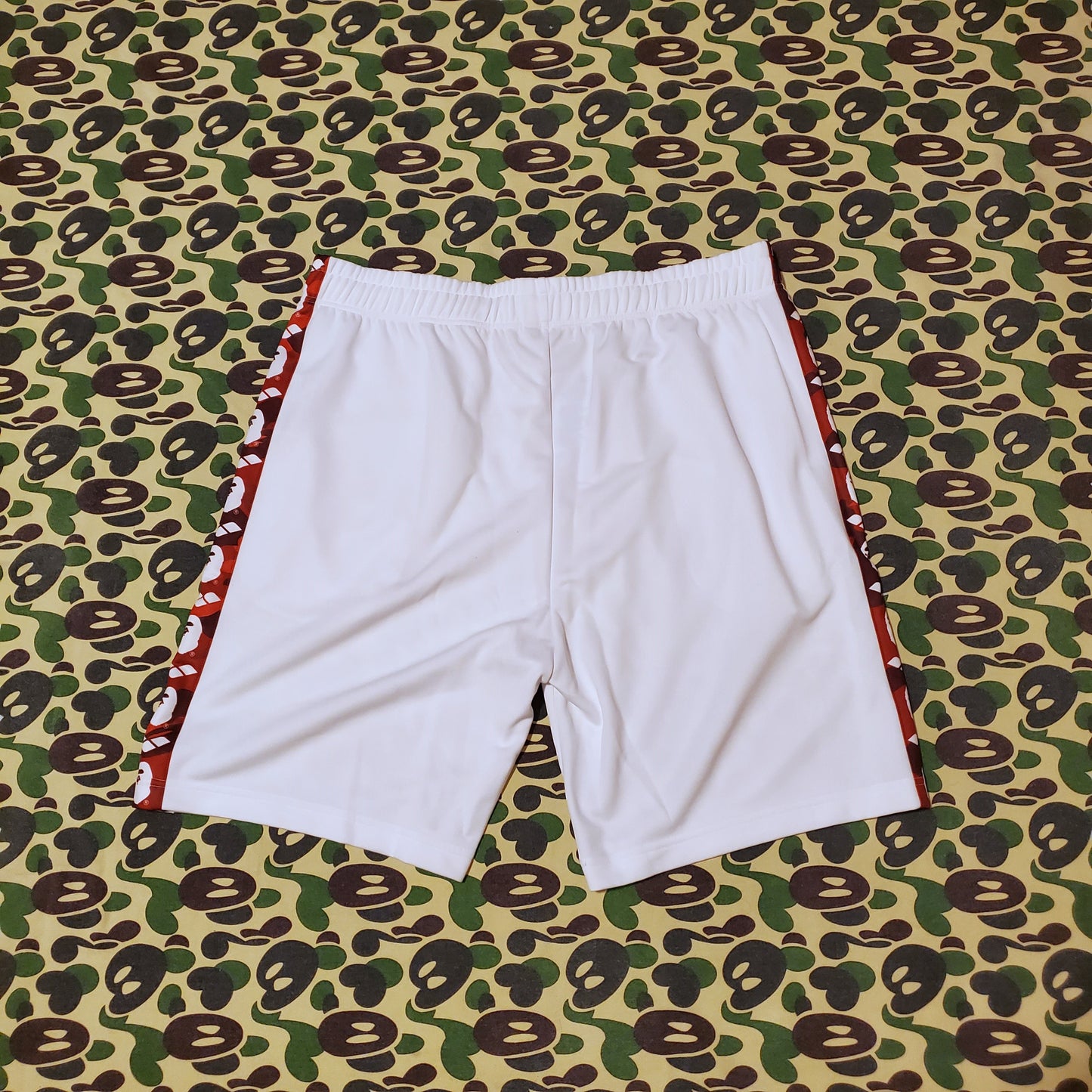 Bape x Arena Polyester Jersey Shorts Brand New