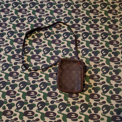 Louis Vuitton Vintage Brown Monogram Crossbody Bag