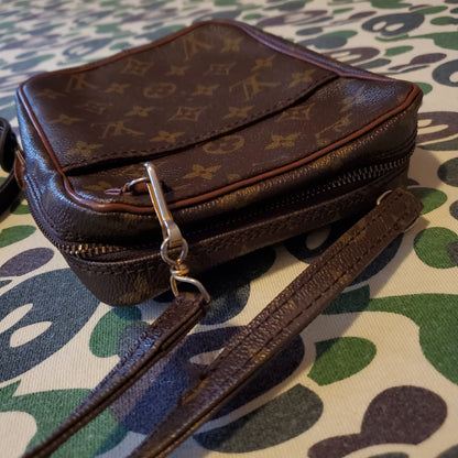 Louis Vuitton Vintage Brown Monogram Crossbody Bag