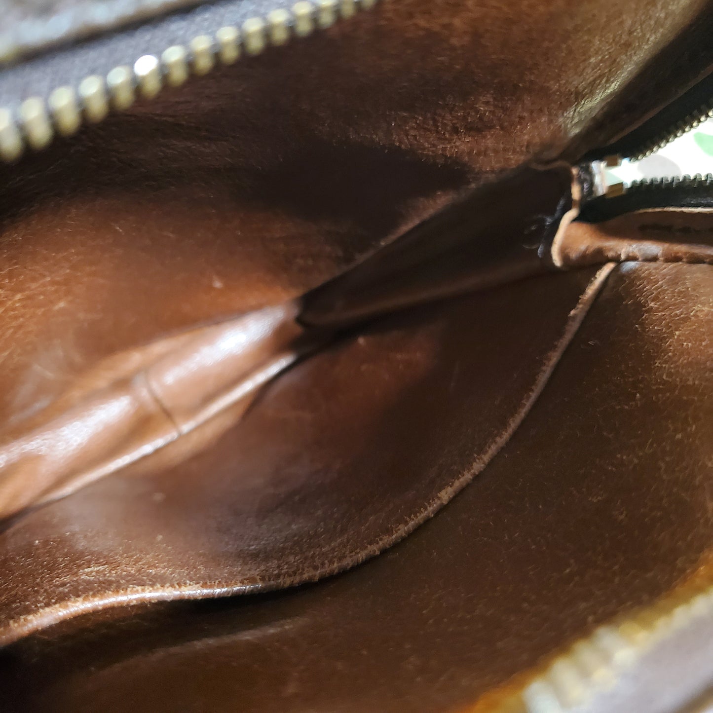 Louis Vuitton Vintage Brown Monogram Crossbody Bag