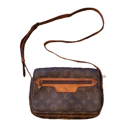 Louis Vuitton Vintage Brown Monogram Clutch / Purse