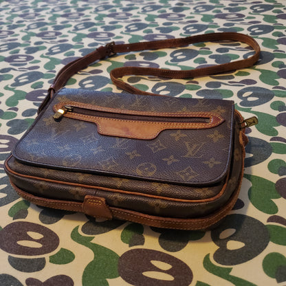 Louis Vuitton Vintage Brown Monogram Clutch / Purse