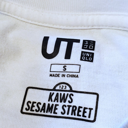 KAWs x Sesame Street x Uniqlo UT Graphic Shirt White