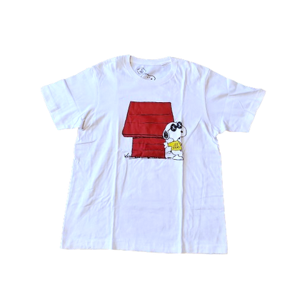 KAWs x Peanuts x Uniqlo UT Snoopie Graphic Shirt White