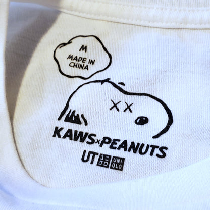 KAWs x Peanuts x Uniqlo UT Snoopie Graphic Shirt White