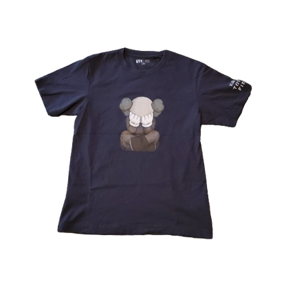 KAWs x Uniqlo UT Figure/Tokyo Graphic Shirt Black