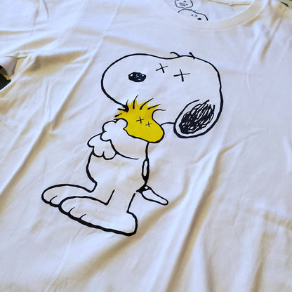 KAWs x Peanuts x Uniqlo UT Snoopie Graphic Shirt White