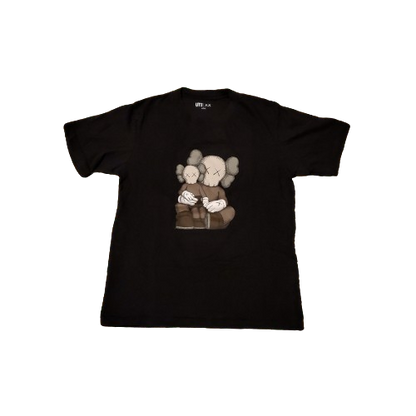 KAWs x Uniqlo UT Figure Graphic Shirt Black