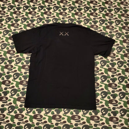 KAWs x Uniqlo UT Figure Graphic Shirt Black