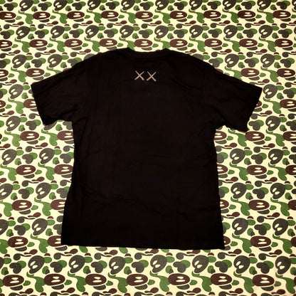 KAWs x Uniqlo UT Figure Graphic Shirt Black