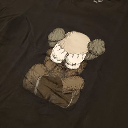 KAWs x Uniqlo UT Figure Graphic Shirt Black/Grey