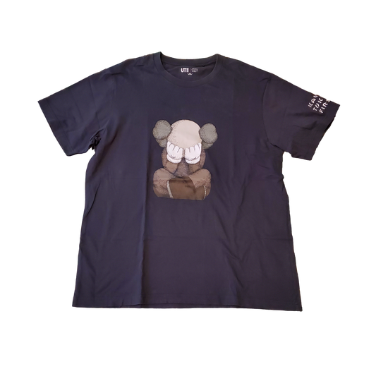 KAWs x Uniqlo UT Figure Graphic Shirt Black