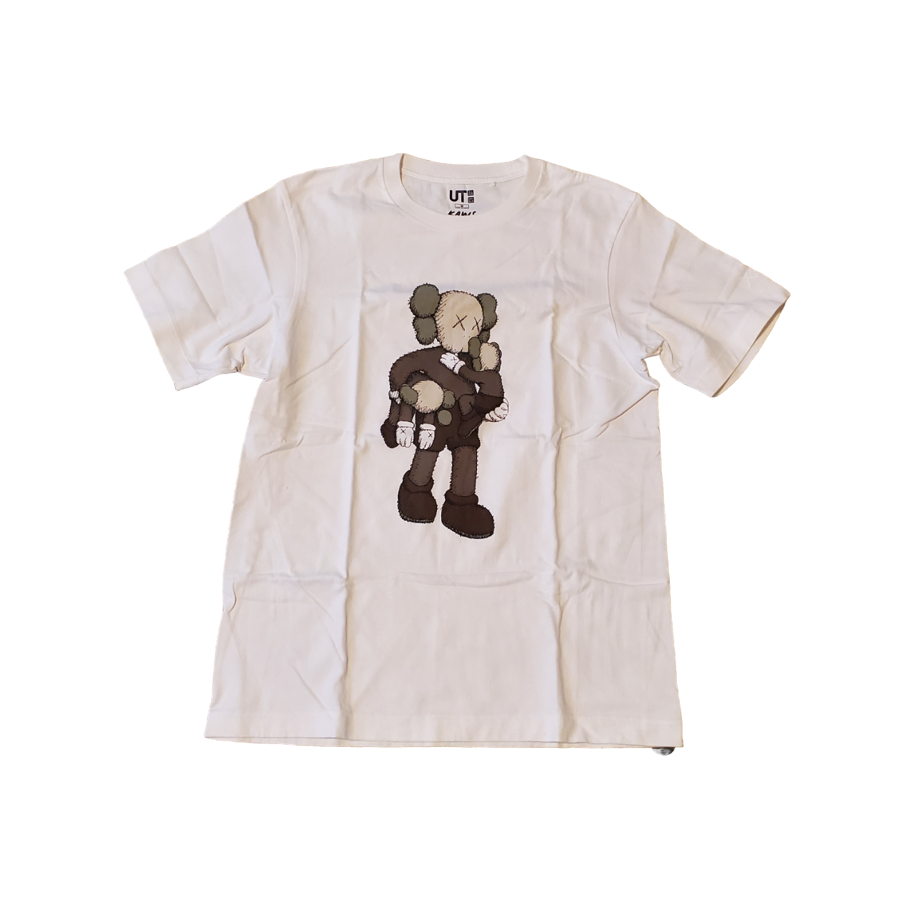 KAWs x Uniqlo UT Figure Graphic Shirt White