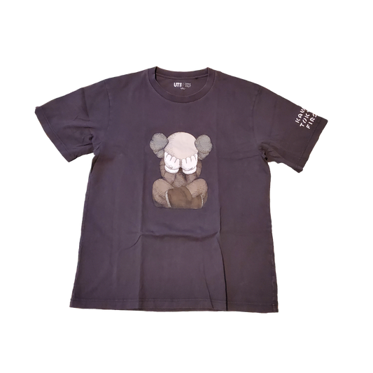 KAWs x Uniqlo UT Figure Graphic Shirt Black