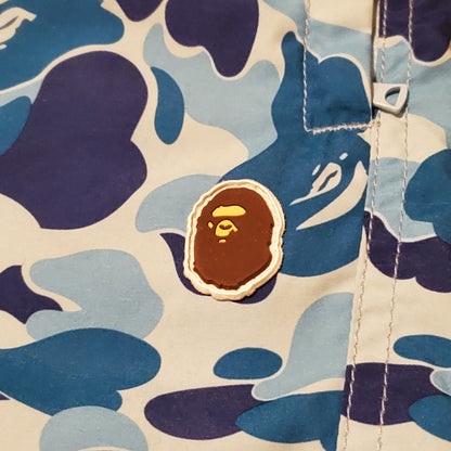 Bape ABC Blue Polyester Shorts