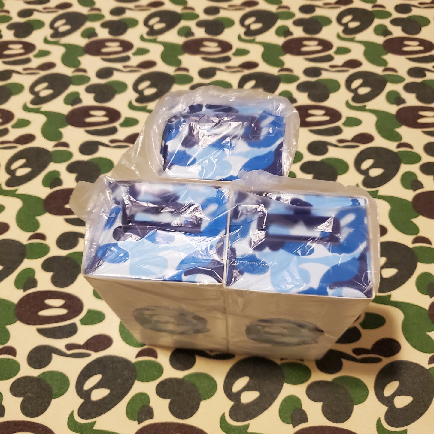 Bape x Gillette ABC Blue / White Razor And Stand