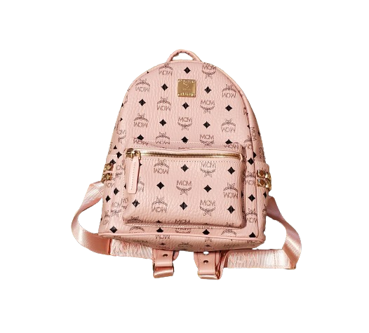 MCM Pink Viestos Stark Backpack