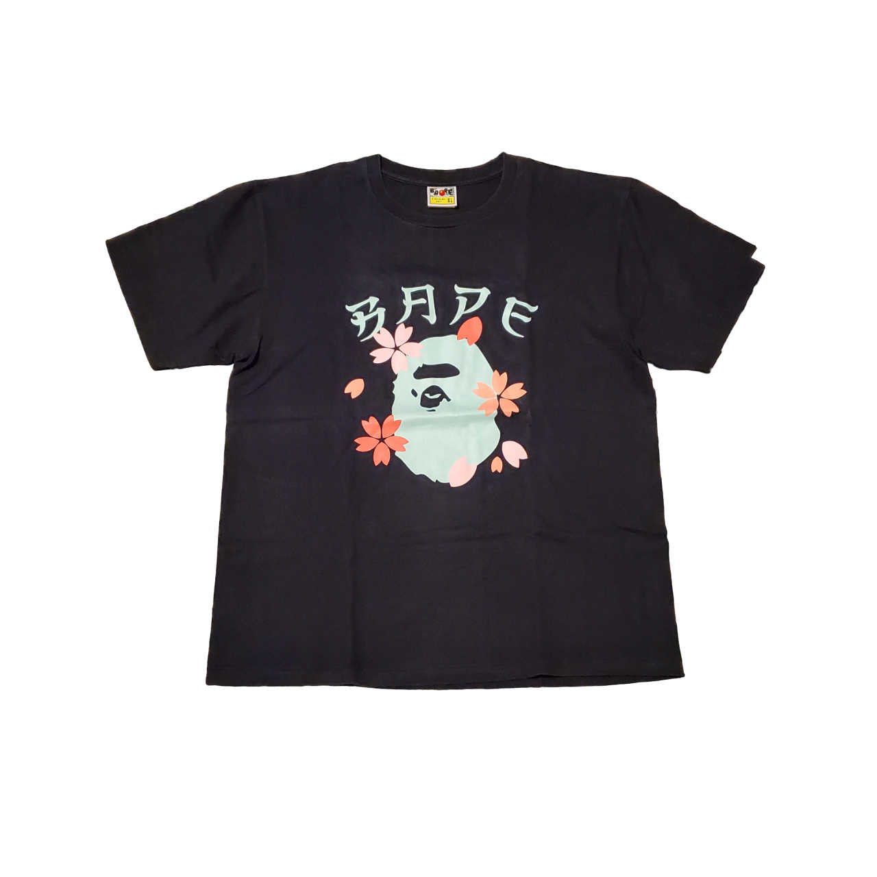 Bape Black Sakura Shirt