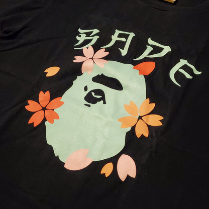 Bape Black Sakura Shirt