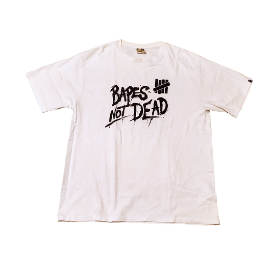 Bape x Undefeated White Shirt