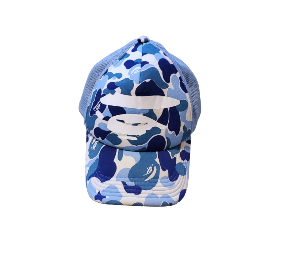 Bape ABC Blue Trucker Hat