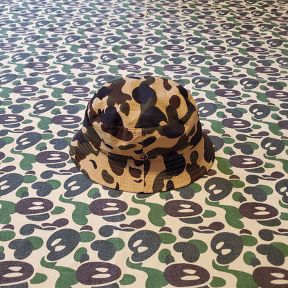 Bape 1st Yellow Camo Bucket Hat