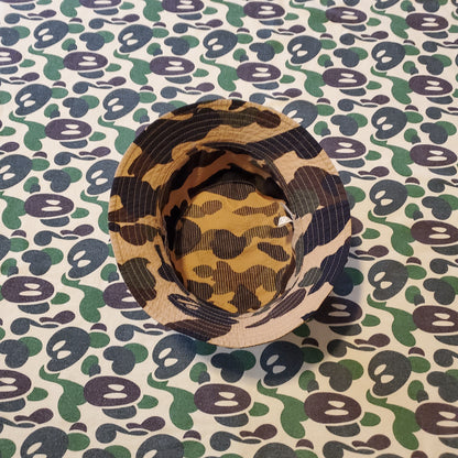 Bape 1st Yellow Camo Bucket Hat