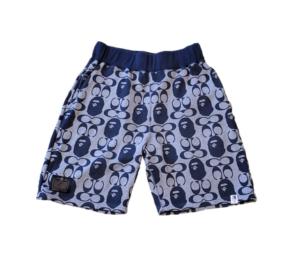 Bape x Coach Logo Pattern Shorts