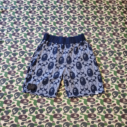 Bape x Coach Logo Pattern Shorts