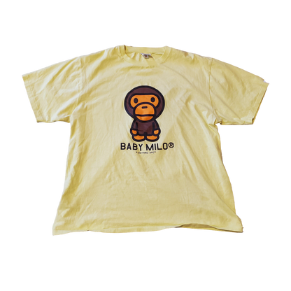 Bape Baby Milo Yellow Shirt