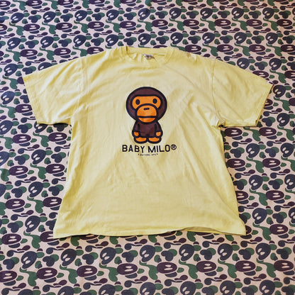 Bape Baby Milo Yellow Shirt